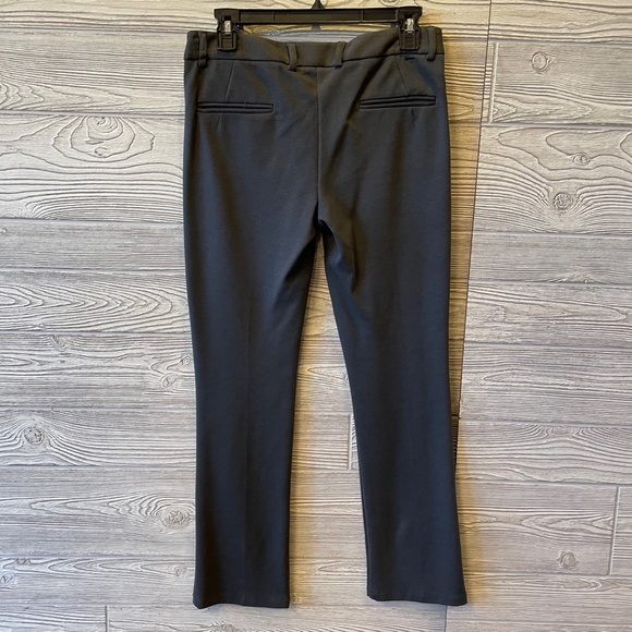 THEORY Gray Trouser Pants Cropped Size 4 - Picture 5 of 9